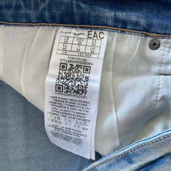 Mens vintage Guess jeans short size 34 - Picture 6 of 6